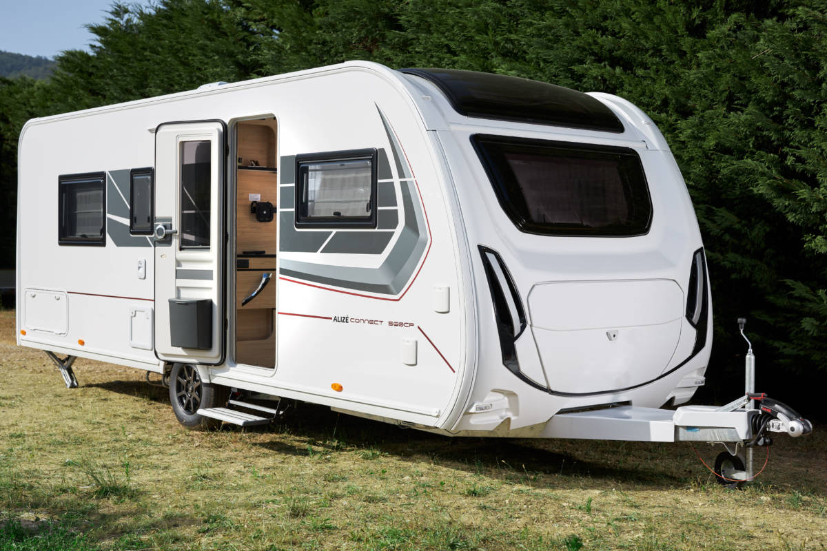 Nieuwe caravans