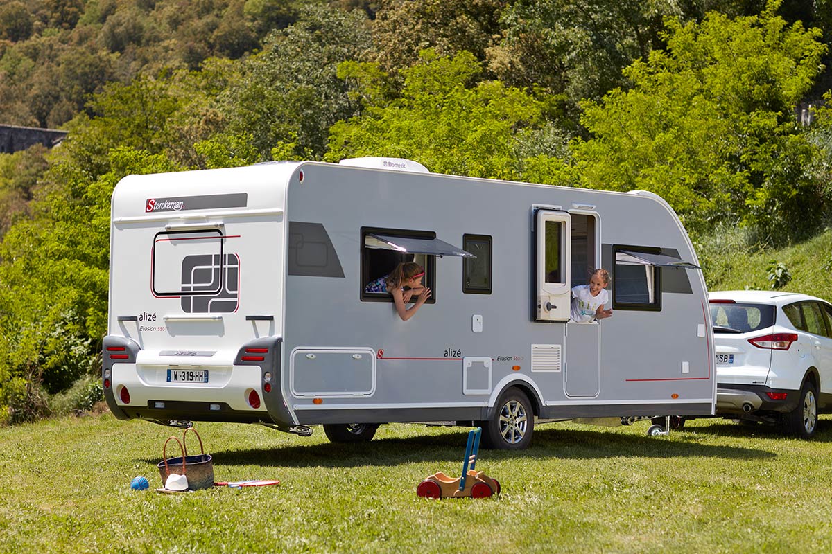 New and used caravans